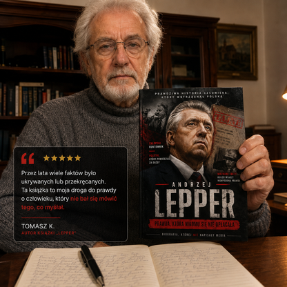 Książka Papierowa - LEPPER. Fakty, które zniknęły z pierwszych stron