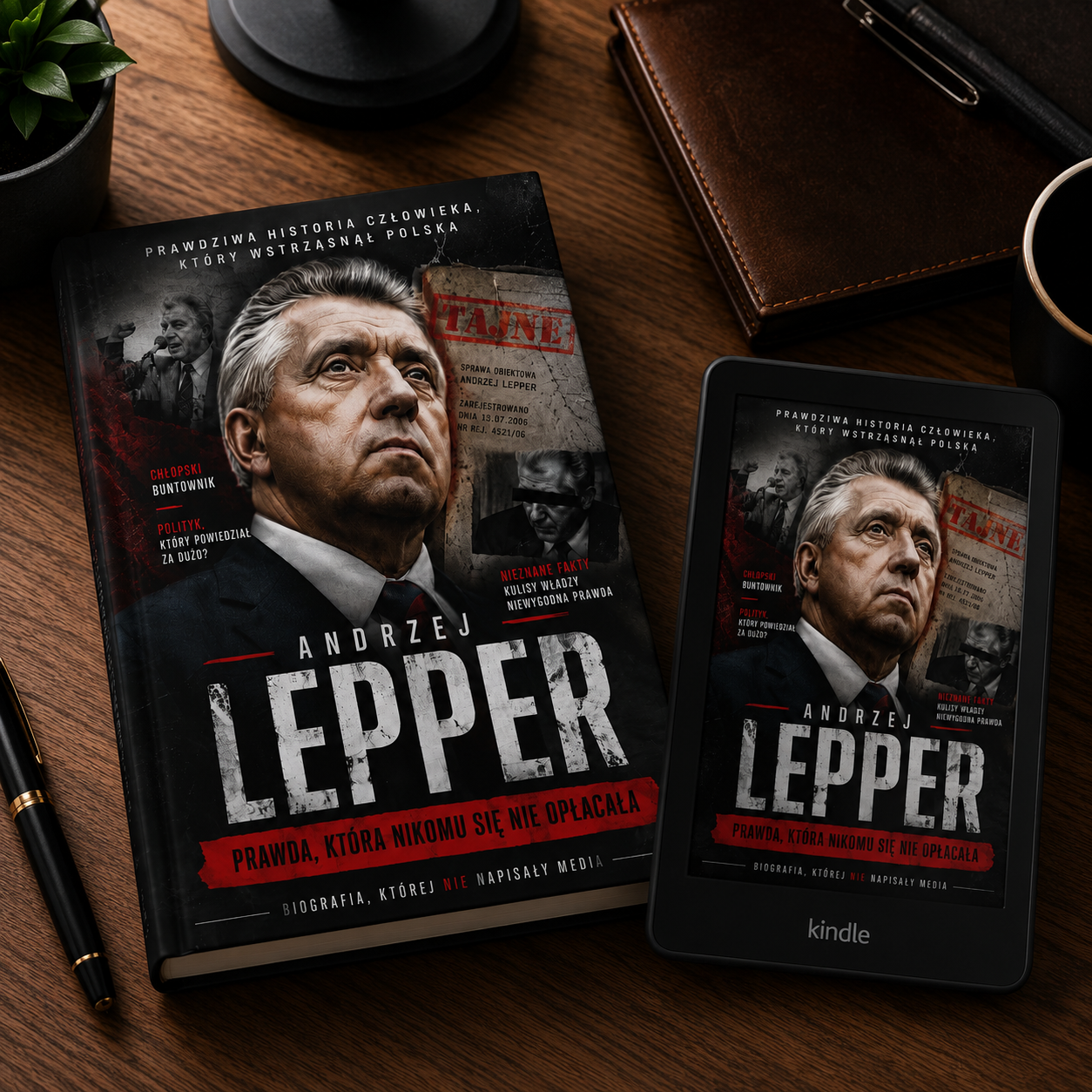 Książka Papierowa - LEPPER. Fakty, które zniknęły z pierwszych stron